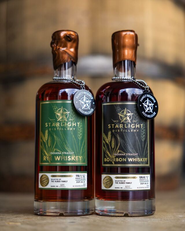 We are just under two hours away from our Family Reserve release! Get here early to guarantee you get the bottles you want!
See you soon 🥃
.
.
.
.
#bourbon #whiskey #rye #ryewhiskey #bourbonwhiskey #starlightdistillery