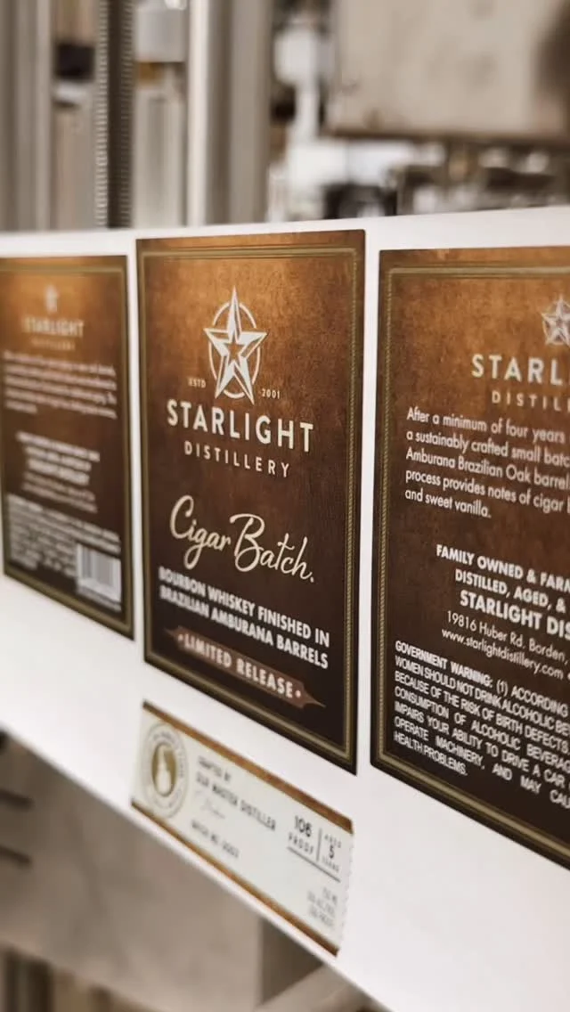 We are trying to not be obvious…but here’s a hint of what’s coming 🥃
Available starting the evening of March 26th at our Cigar Night event. This release will also be available in select markets starting in early April. Ask your local retailer for availability.

#starlightdistillery #bourbon #cigarbatch