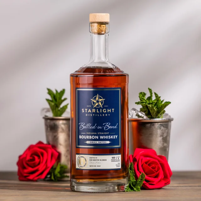 It’s Derby Day 🥃🌹🐎
If you’re mixing up Mint Juleps today, give them an upgrade by using our Bottled-in-Bond Bourbon Whiskey. Bigger flavor, richer character, and exactly what your julep deserves. Cheers to the fastest two minutes in sports!

#starlightdistillery #mintjuleps #bourbon #whiskey #kentuckyderby