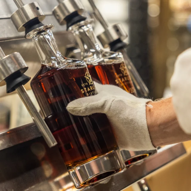 Our 2026 10 Year Bourbon isn’t just aged for a decade, it’s crafted with care every step of the way. From grain grown on the Huber family farm to the final bottle, every detail matters.

As these bottles move down the line, each one is hand filled, hand labeled, and prepared by the people who helped bring it to life. A decade of patience. A legacy of family. A bottle worth the wait.

Available this Saturday, June 20th, starting at 10AM at Starlight Distillery 🥃

#starlightdistillery #bourbon #whiskey #bourbonwhiskey