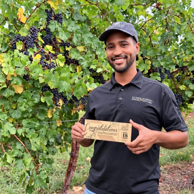 HUBER’S VERY OWN KAHLIL “LEO” BELLIARD IS A FINALIST IN THE 2026 LOUISVILLE ROSE AWARDS!

Kahlil is nominated in the Spirits category, and he needs your vote to help him win! 

Kahlil stayed after a demanding workweek to change a coworker’s flat tire. The gesture reflects the dependability and team-first instinct he brings to the winery and distillery every day.

The moment was not staged for recognition; it was a practical act of service after an already demanding week. His willingness to stay and help captures the teammate colleagues know they can count on.

Link to vote is in our bio! (Only one vote per email, per category -  Voting ends Friday, October 16th)